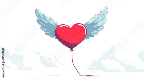 heart and wings