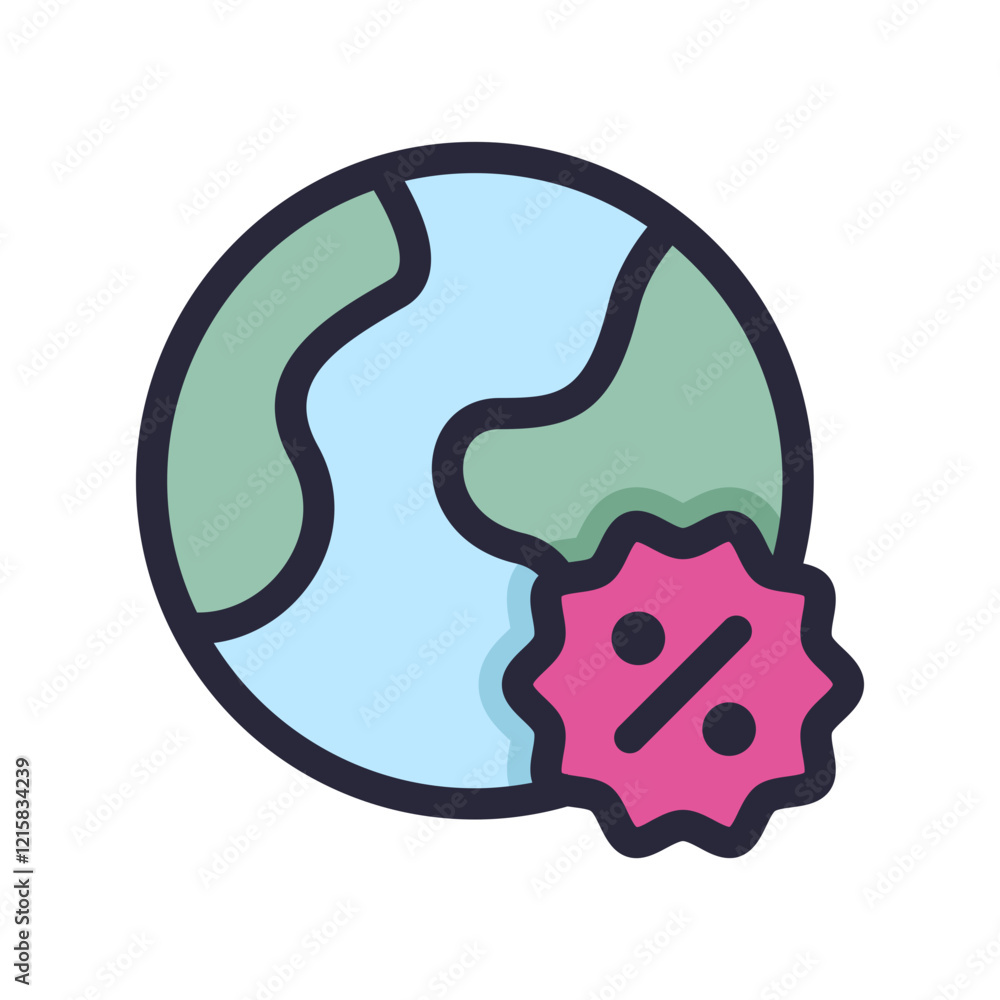 earth discount promo Filled icon earth discount promo Filled icon