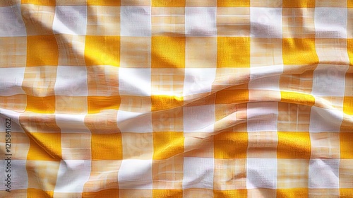 yellow and white checkered tablecloth top view --ar 16:9 --stylize 250 --v 6.1 Job ID: 769b0c16-bb8c-43d2-a9f7-cf6792f8fed8