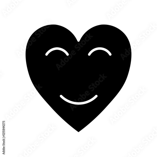 heart glyph icon