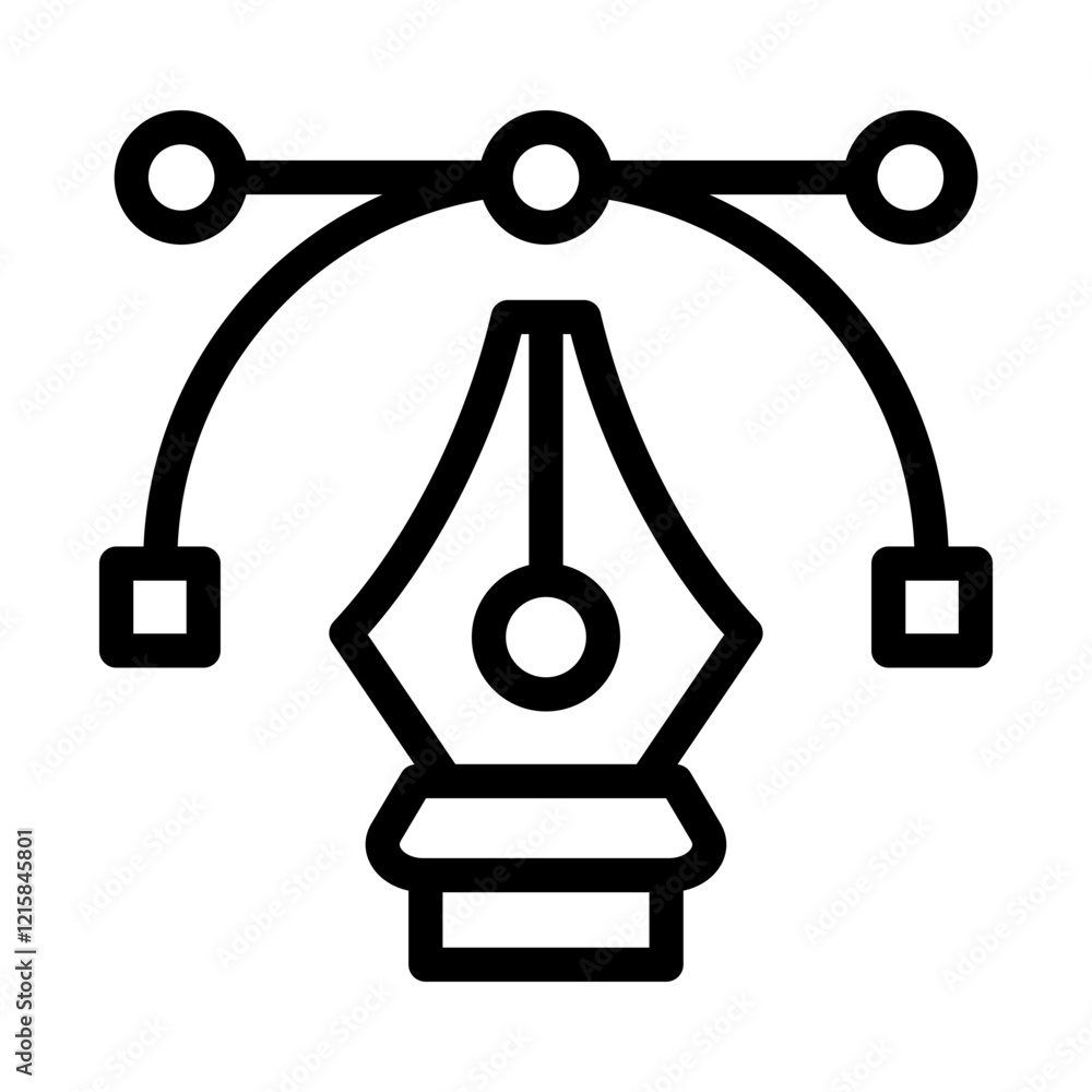 pen drawing outline style pen drawing outline style