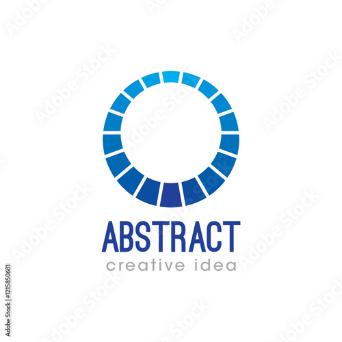 Creative Abstract Concept Logo Design Template