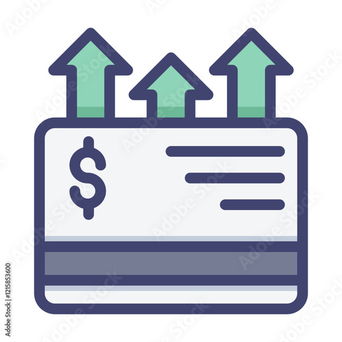 money card filled style