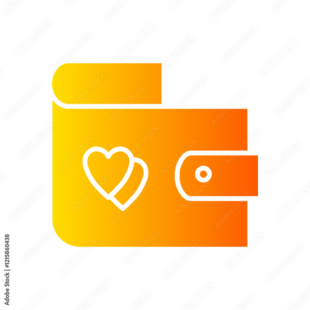 wallet gradient icon wallet gradient icon
