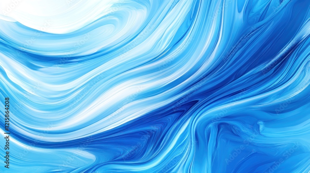 Abstract blue and white liquid marble texture. Abstract blue and white liquid marble texture.