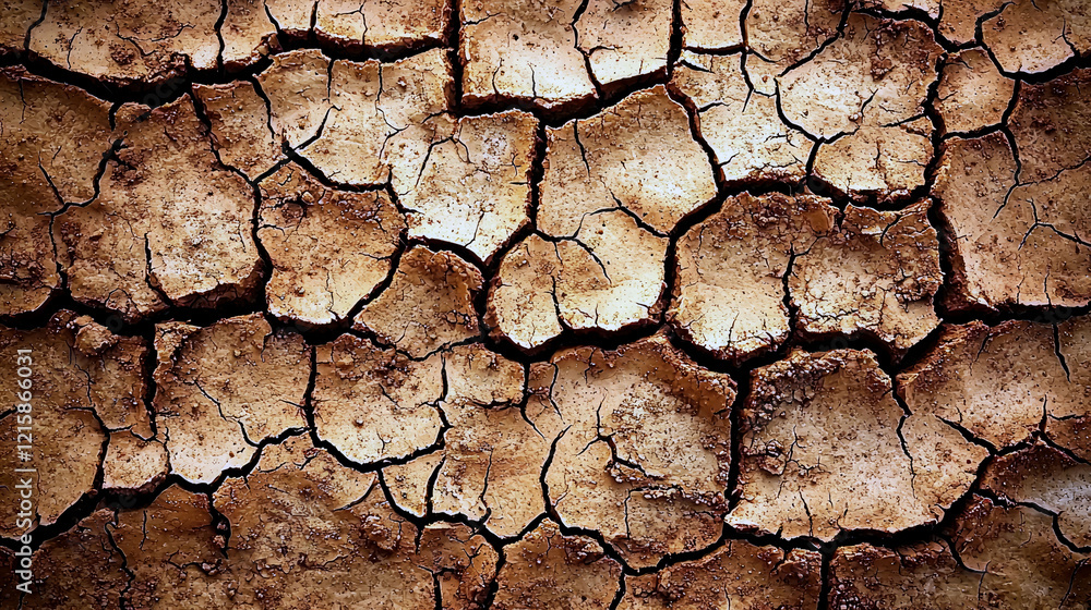 Parched Earth: Arid Landscape Photography - Dry Soil Texture and Cracks Parched Earth: Arid Landscape Photography - Dry Soil Texture and Cracks