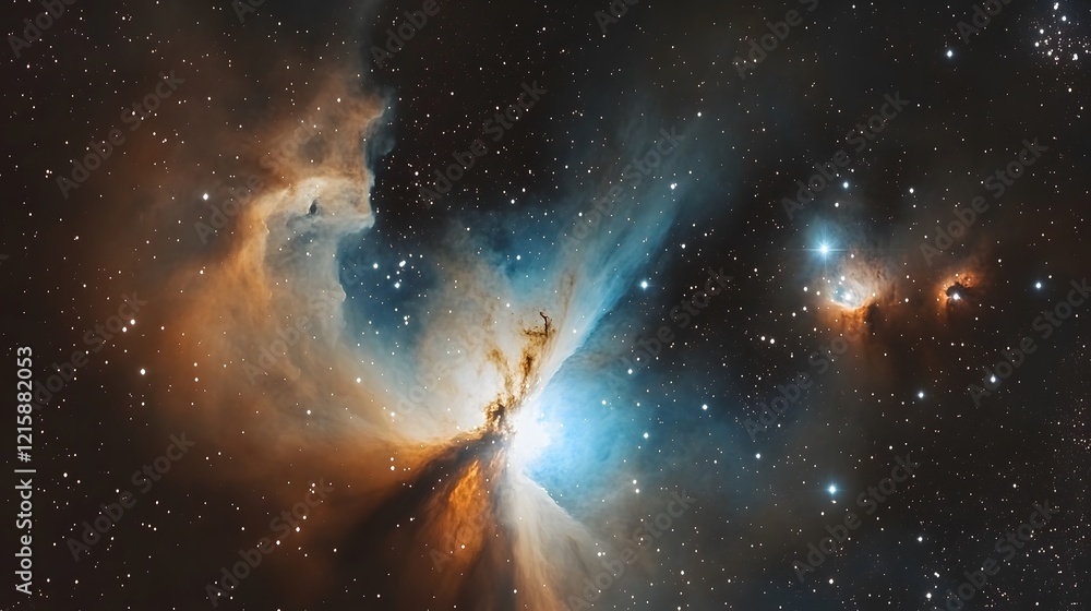 Fototapeta premium 宇宙の美しい星雲