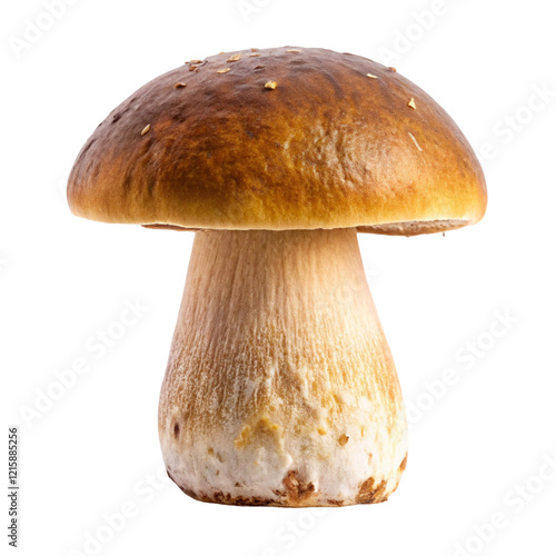 boletus edulis isolated on white background
