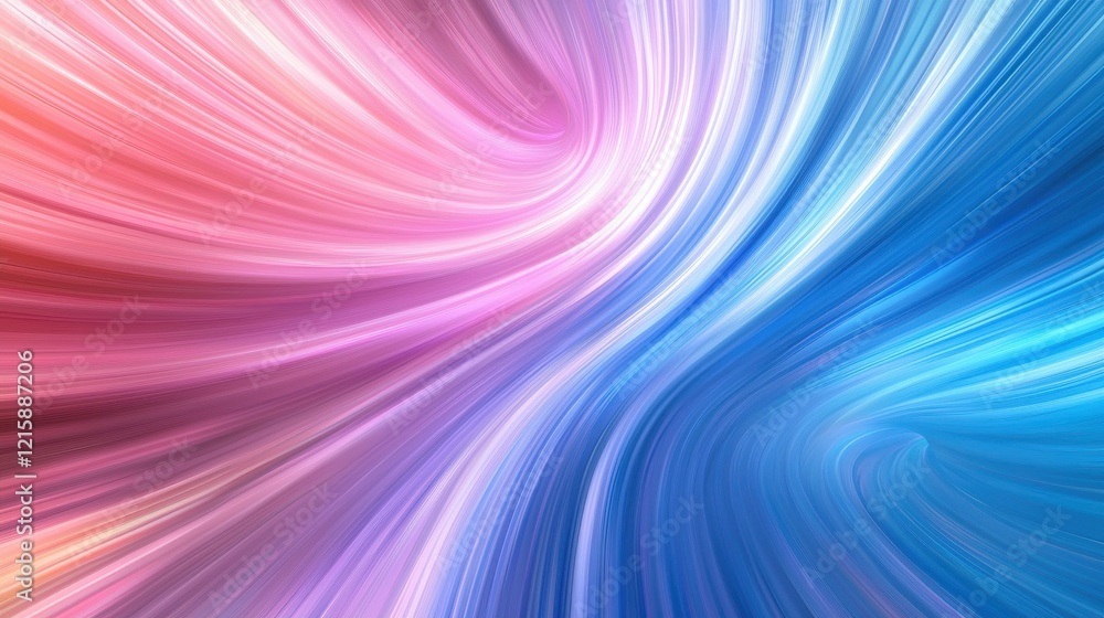 Obraz premium Stunning Abstract Background with Flowing Colors of Pink and Blue Creating a Dynamic and Vibrant Design for Use in Modern Digital Artwork and Creative Projects