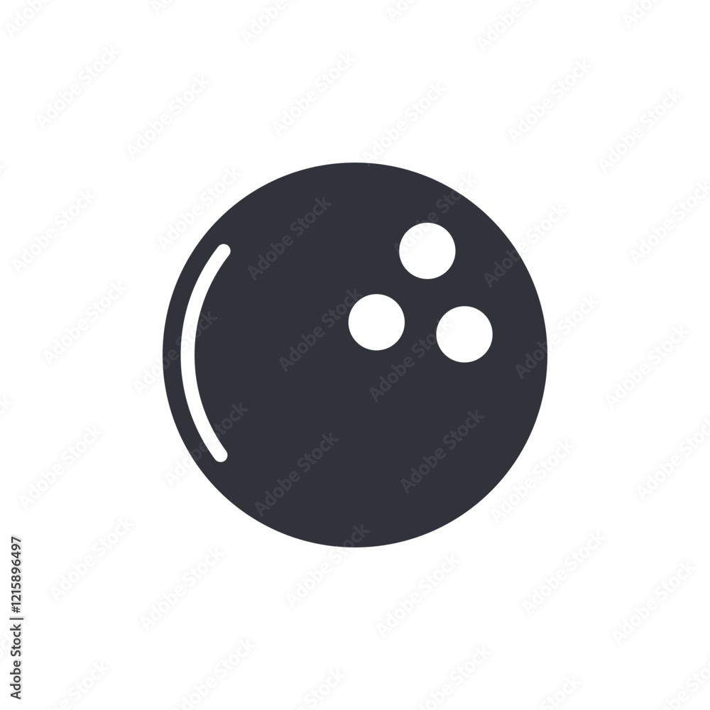 Bowling solid icons, minimalist vector illustration ,simple transparent graphic element .Isolated on white background Bowling solid icons, minimalist vector illustration ,simple transparent graphic element .Isolated on white background