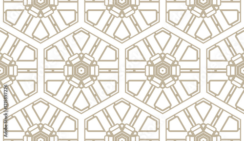 Seamless geometric line pattern. Repeating texture for wallpaper