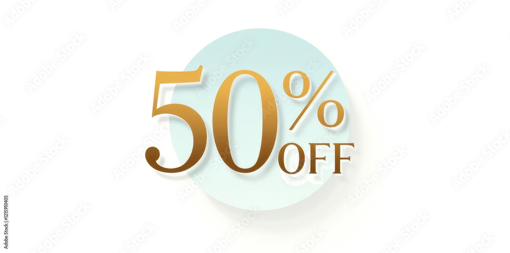 50% off promotion design for retail marketing and sales campaigns 50% off promotion design for retail marketing and sales campaigns