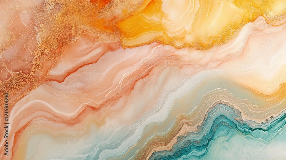 Abstract colorful marble texture background. Abstract colorful marble texture background.
