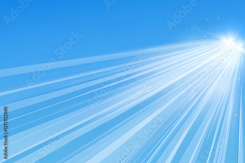 Wallpaper Mural Abstract Blue Light Rays Background Torontodigital.ca