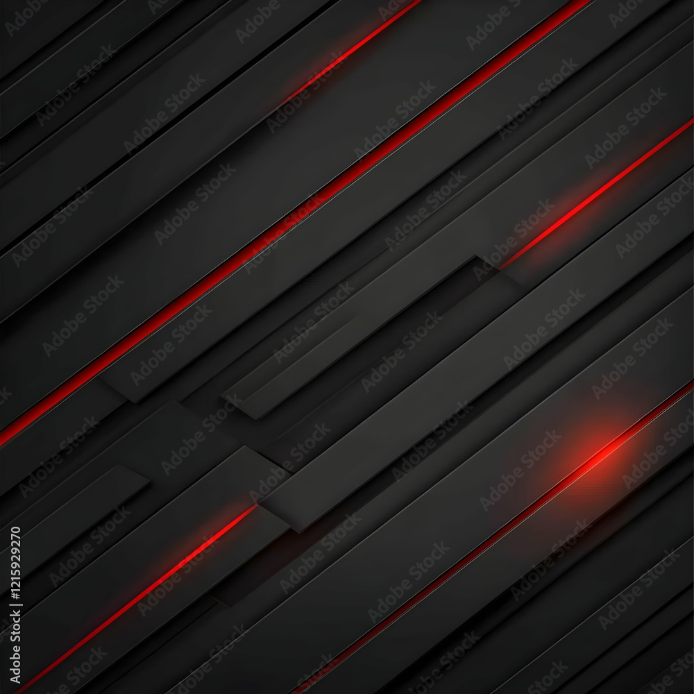 Abstract Black Red Lines Background Abstract Black Red Lines Background