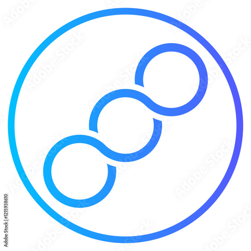 infinity gradient icon