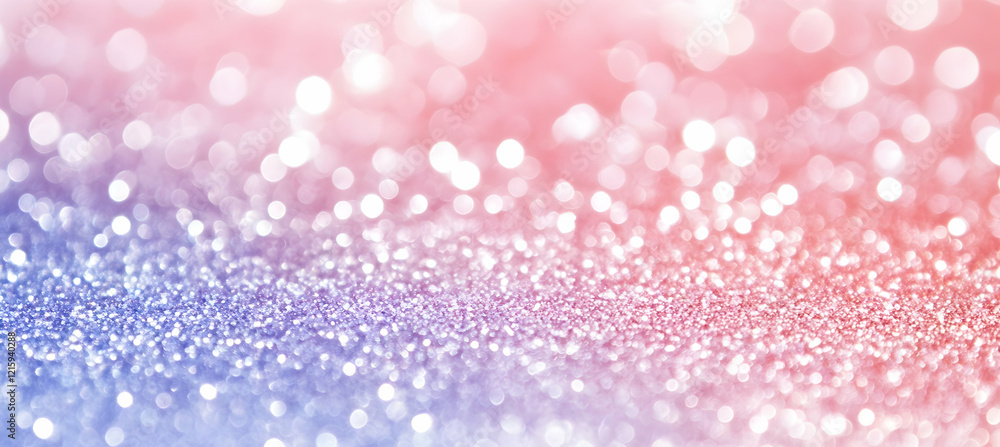 Glowing, bokeh-like pastel pink, purple, and blue with white glitter background banner Glowing, bokeh-like pastel pink, purple, and blue with white glitter background banner
