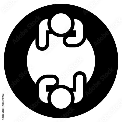 consultation glyph icon