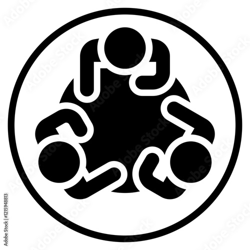 discussion glyph icon