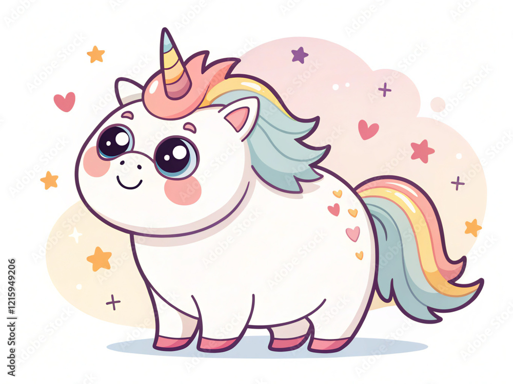 Fototapeta premium animal, cartoon, cow, vector, illustration, farm, cute, pink, mammal, baby, pig, animals, fun, funny, love, elephant, flower, art, bull, happy, smile, cattle, nature, design, domestic