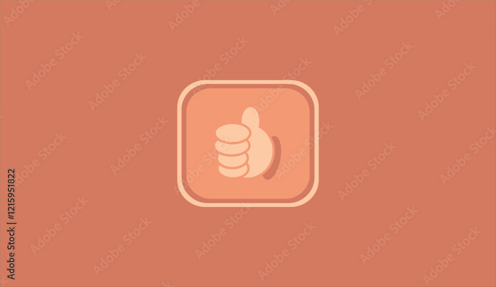 hand pushing button on screen hand pushing button on screen