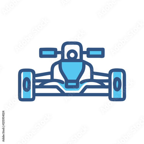 formula one car icon design
