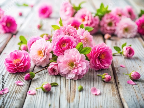 Delicate pink floral arrangement, perfect Valentine's, Mother's, or Women's Day gift.