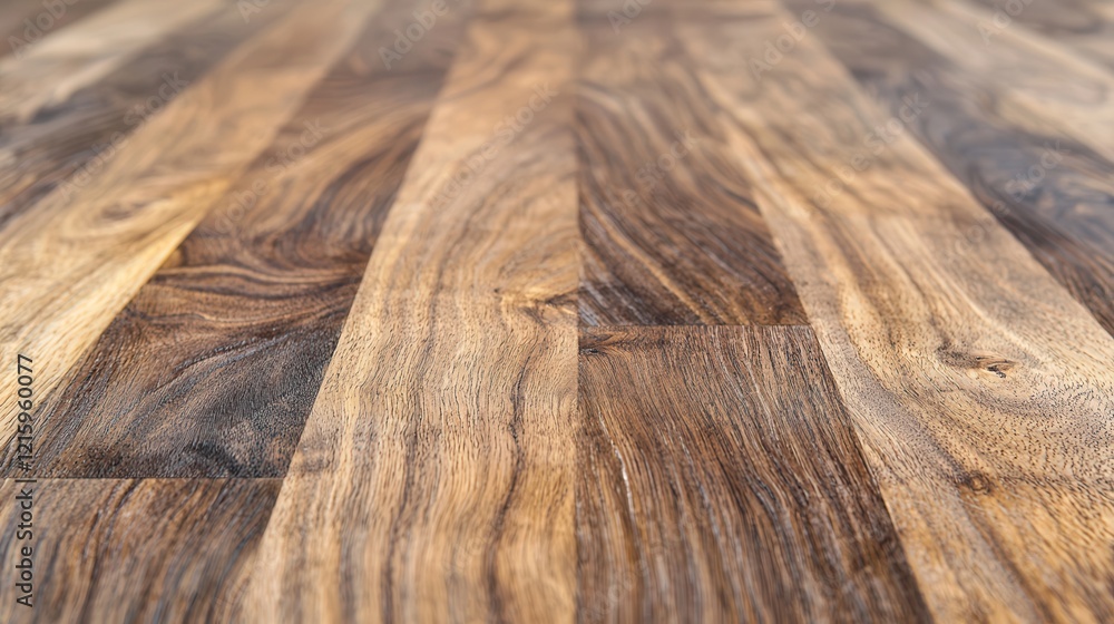 Fototapeta premium Close-up View of Rustic Wooden Surface with Natural Grain Patterns