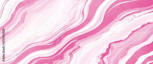 Vector abstract pink marble acrylic liquid surfaces texture design.