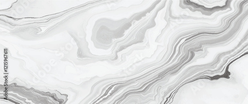 Vector abstract grey marble acrylic liquid surfaces texture design.