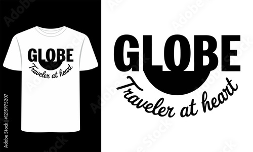 Global Travel T-Shirt Designs of Adventure, Minimalism, and Lifestyle Themes