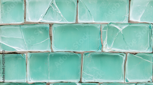 Aqua Glass Tile Mosaic: A c...