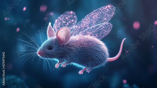 Magical Mouse with Fairy Wi...