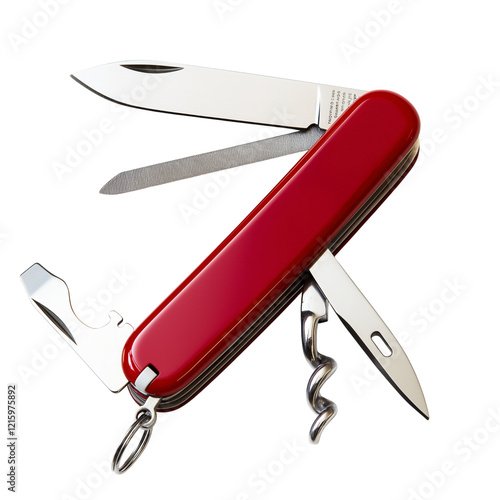 swiss army knife isolated
