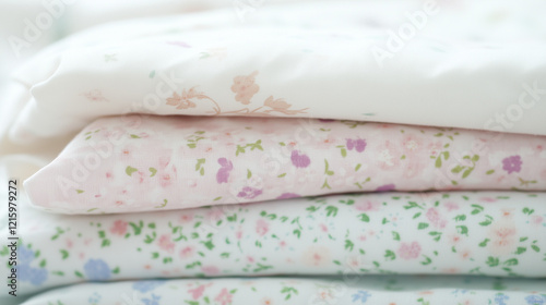 Floral Delicate Fabric: A s...