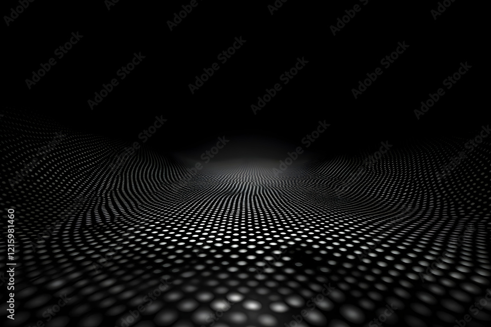 Abstract Black and White Dotted Background Abstract Black and White Dotted Background