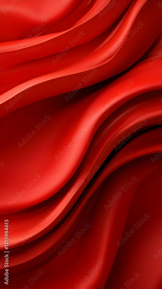 Red 3D Abstract Background Red 3D Abstract Background