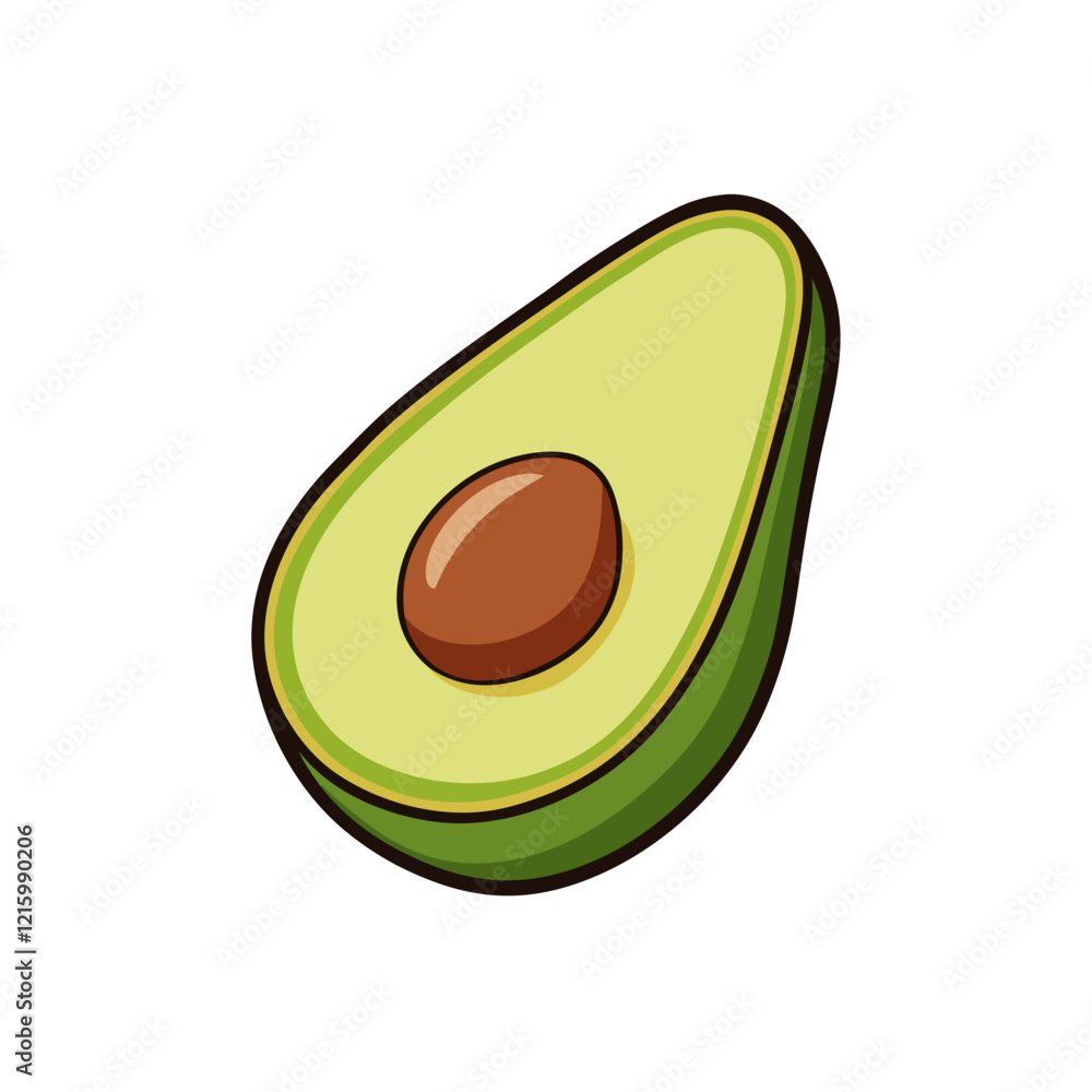 illustration of avocado vector illustration illustration of avocado vector illustration