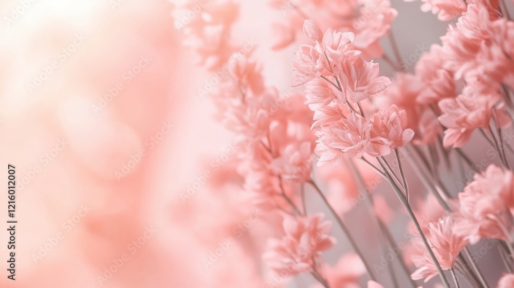 Soft Pink Gradient, a gentle blend of blush to pale peach, evokes a romantic and delicate atmosphere, perfect for serene settings Soft Pink Gradient, a gentle blend of blush to pale peach, evokes a romantic and delicate atmosphere, perfect for serene settings