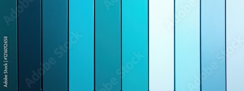 Cyan Gradient Blend, vibrant teal transitions to soft blue, evoking a sense of freshness and dynamism in design and art.