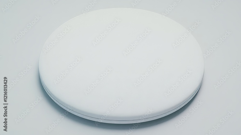 White Circular Platform Product Display Stand White Circular Platform Product Display Stand