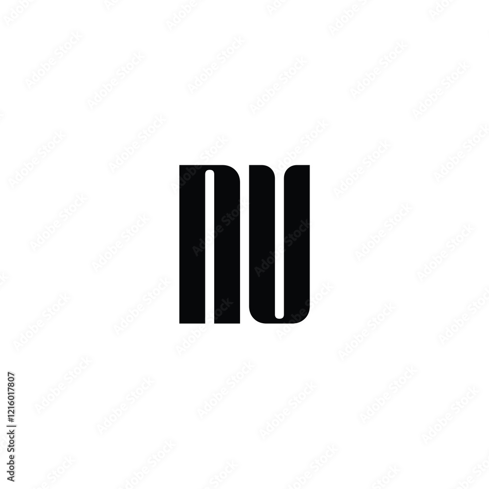 NV monogram logo design letter text name symbol monochrome logotype alphabet character simple logo NV monogram logo design letter text name symbol monochrome logotype alphabet character simple logo