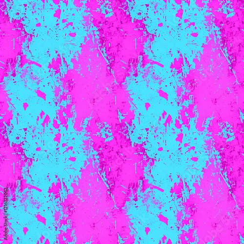 seamless pattern. grunge abstract background with orchid, dodger blue and light blue color. can be used as wallpaper, texture or fabric fashion printing photo