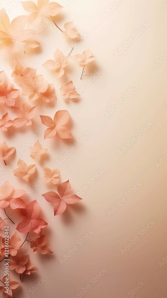 Autumn beige background gradation pastel backdrop aesthetic summer template, texture wall floor shadow wallpaper Autumn beige background gradation pastel backdrop aesthetic summer template, texture wall floor shadow wallpaper