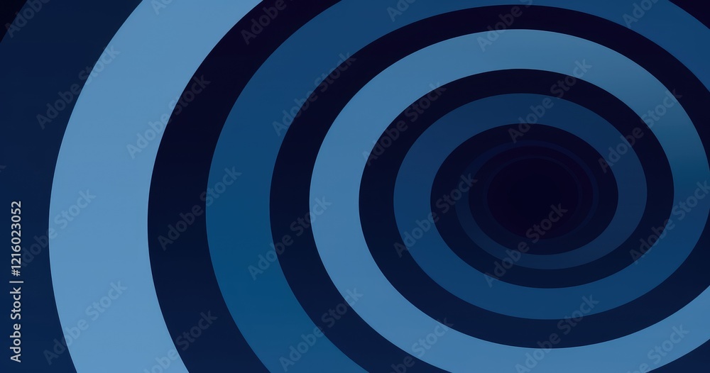 A swirling pattern of blue tones creating a hypnotic visual effect.