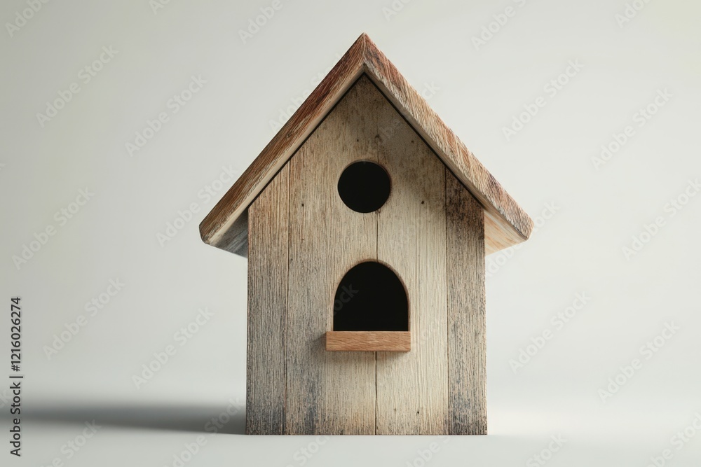 Rustic Wooden Birdhouse Nest Box Home Rustic Wooden Birdhouse Nest Box Home