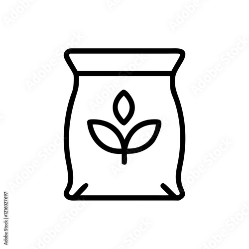 seed bag icon design