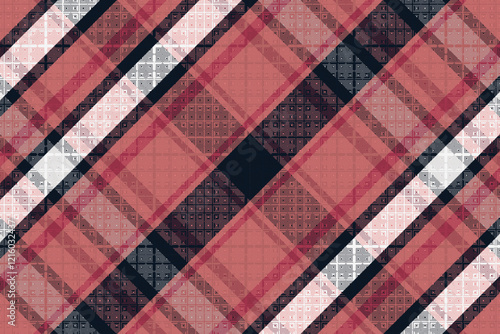Tartan plaid pattern with texture.