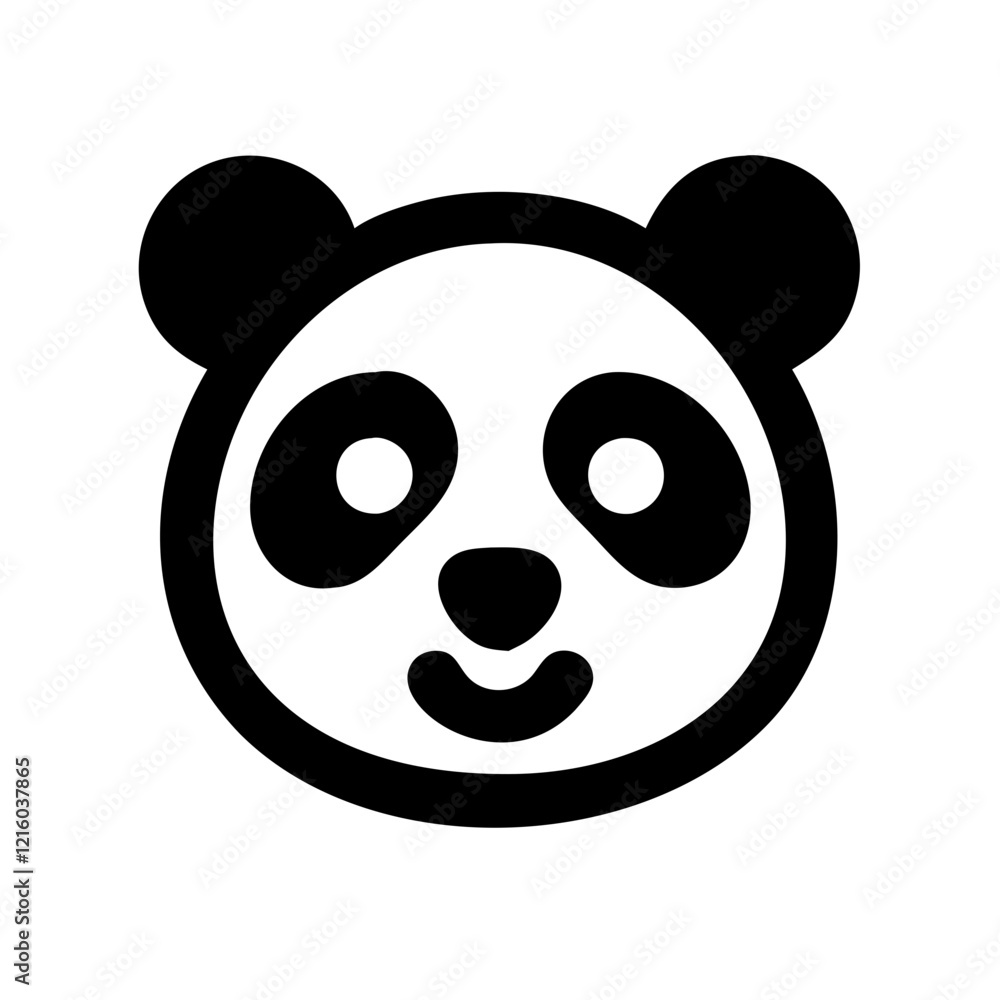 panda bear vector