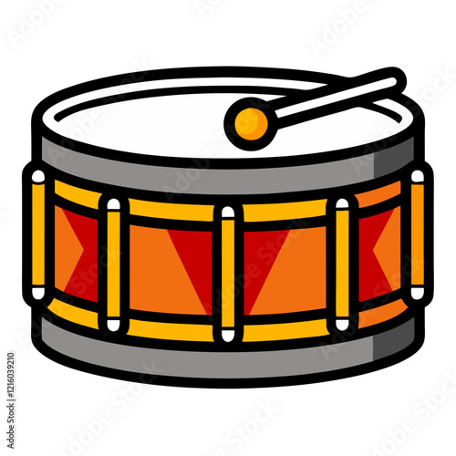 snare drum icon design